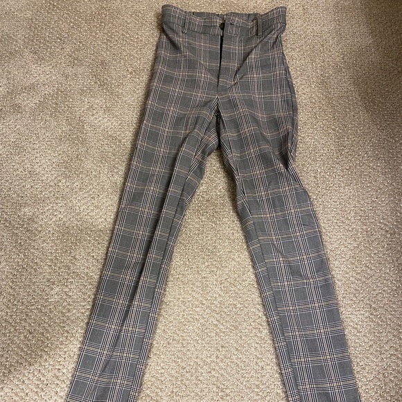 Plaid skinny trouser - Picture 1 of 3